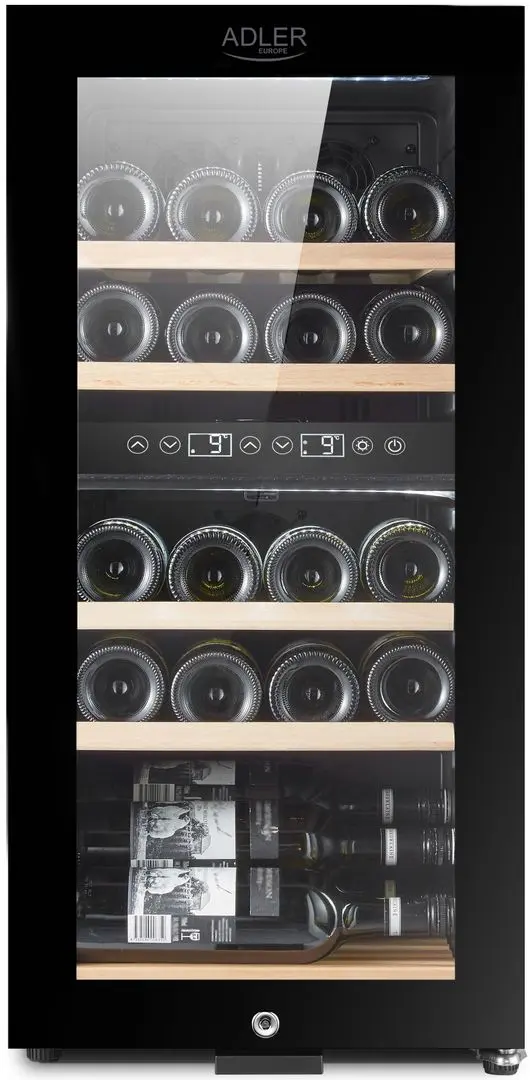 Винный шкаф Adler AD 8080 (Black) - 2