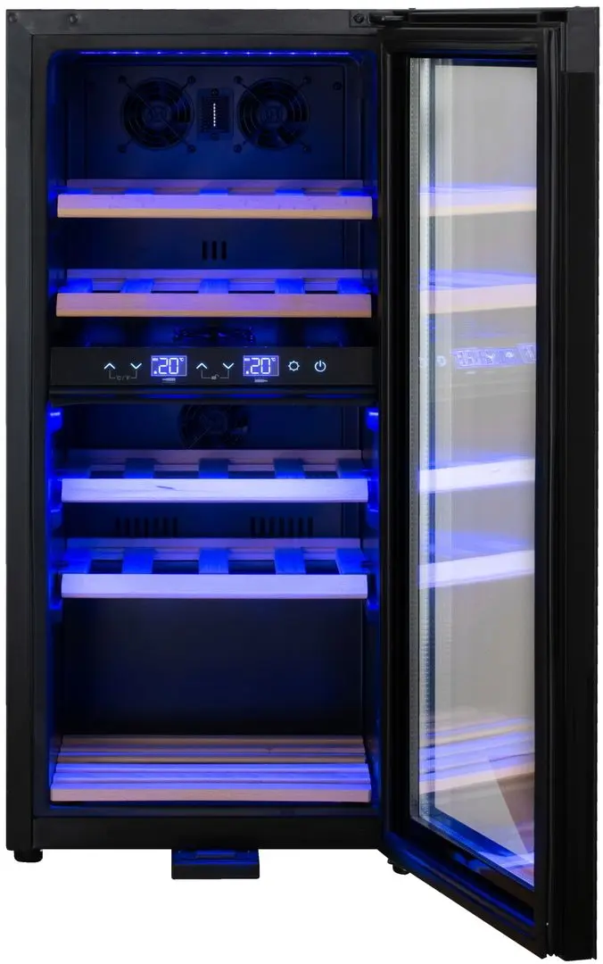 Винный шкаф Adler AD 8080 (Black) - 6