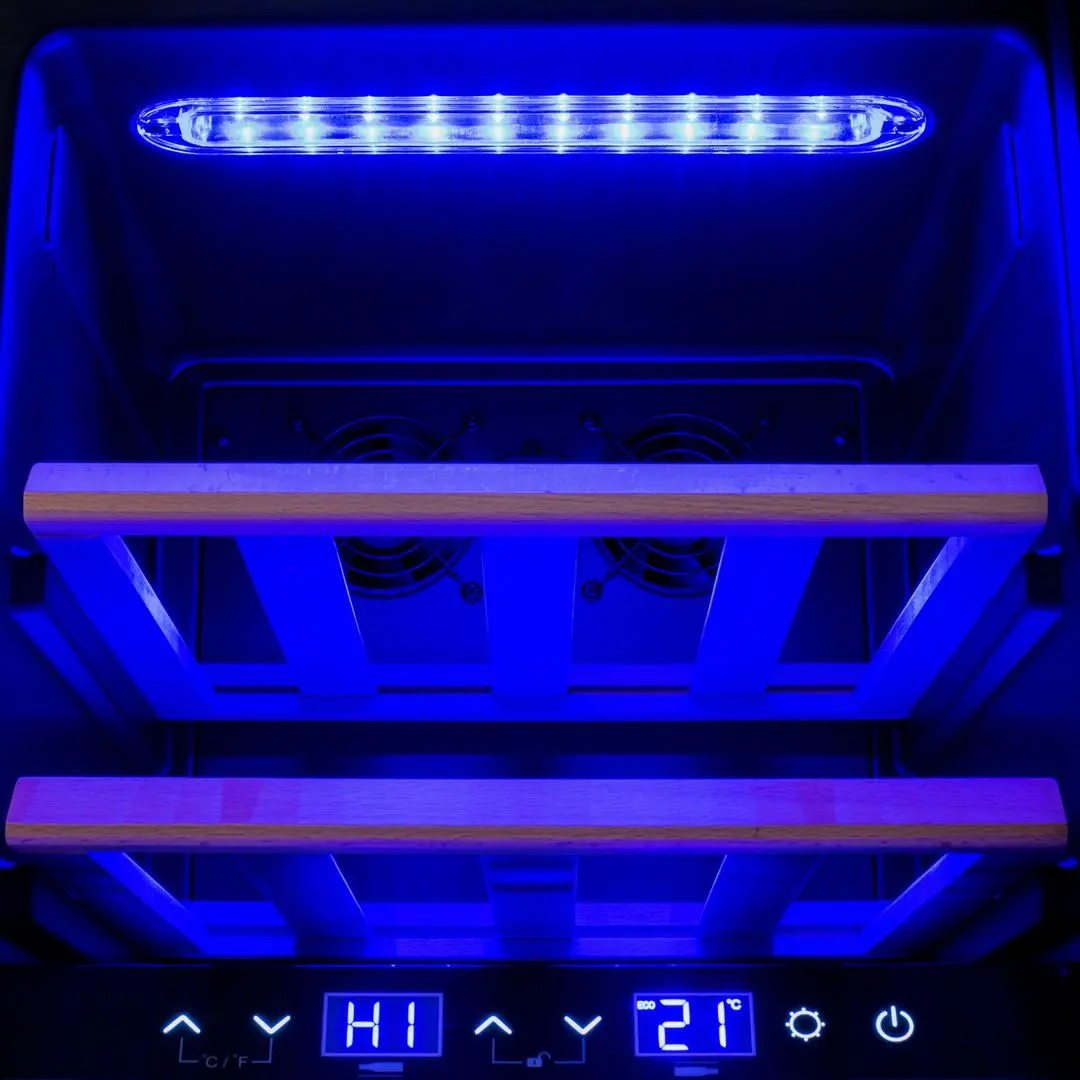 Винный шкаф Adler AD 8080 (Black) - 7