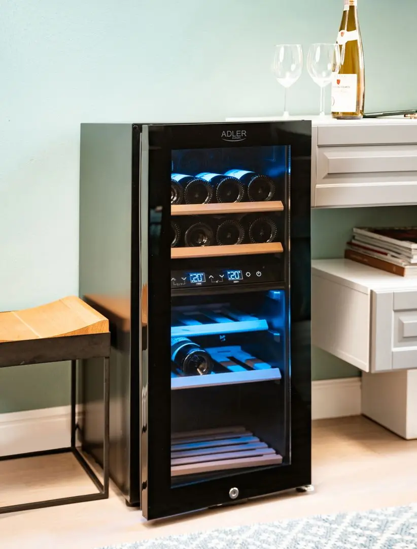 Винный шкаф Adler AD 8080 (Black) - 8