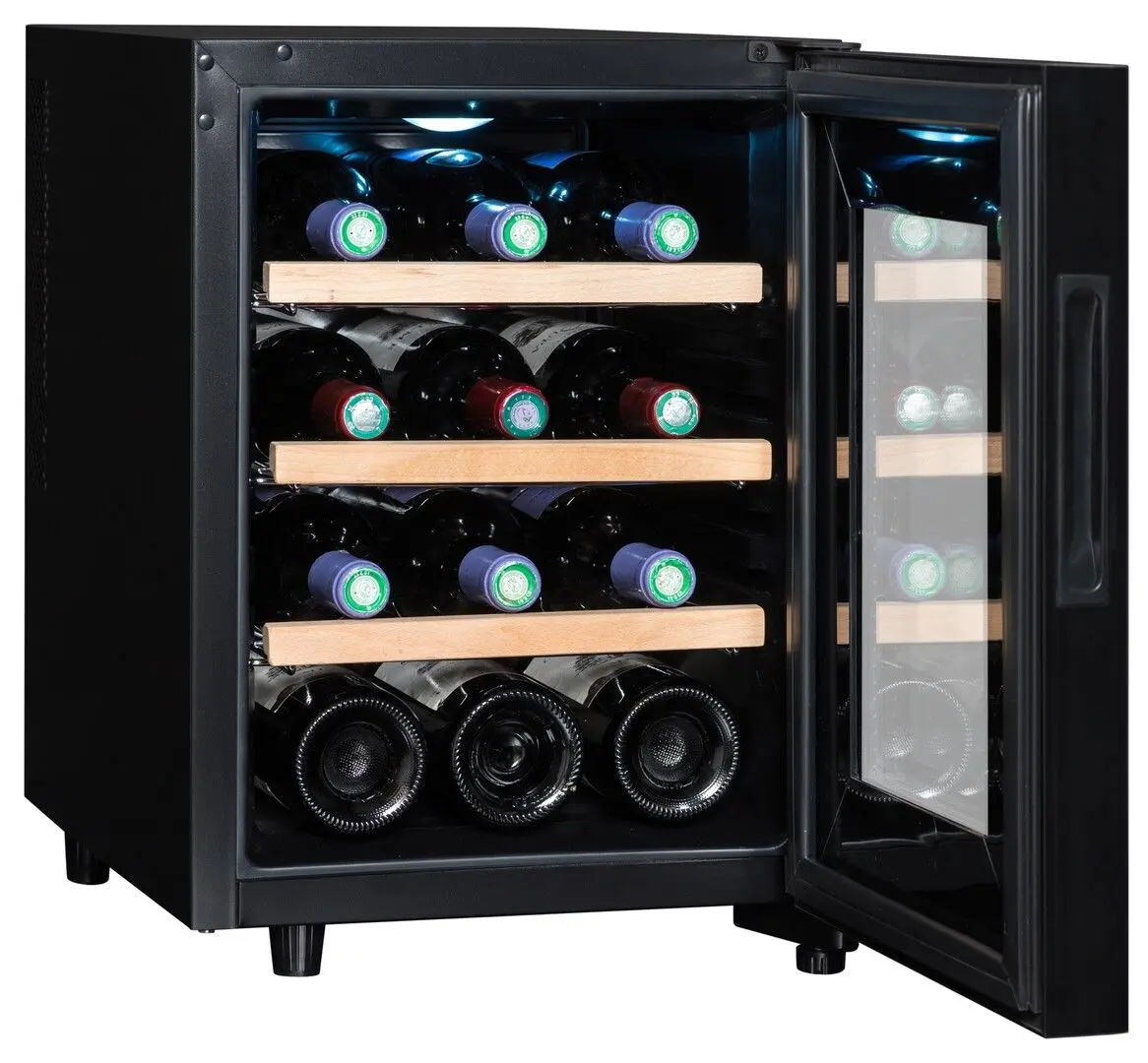 Винный шкаф Climadiff CC12 (Black) - 4