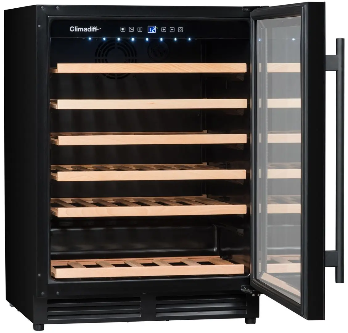Встраиваемый винный шкаф Climadiff CBU51S2B (Black) - 4