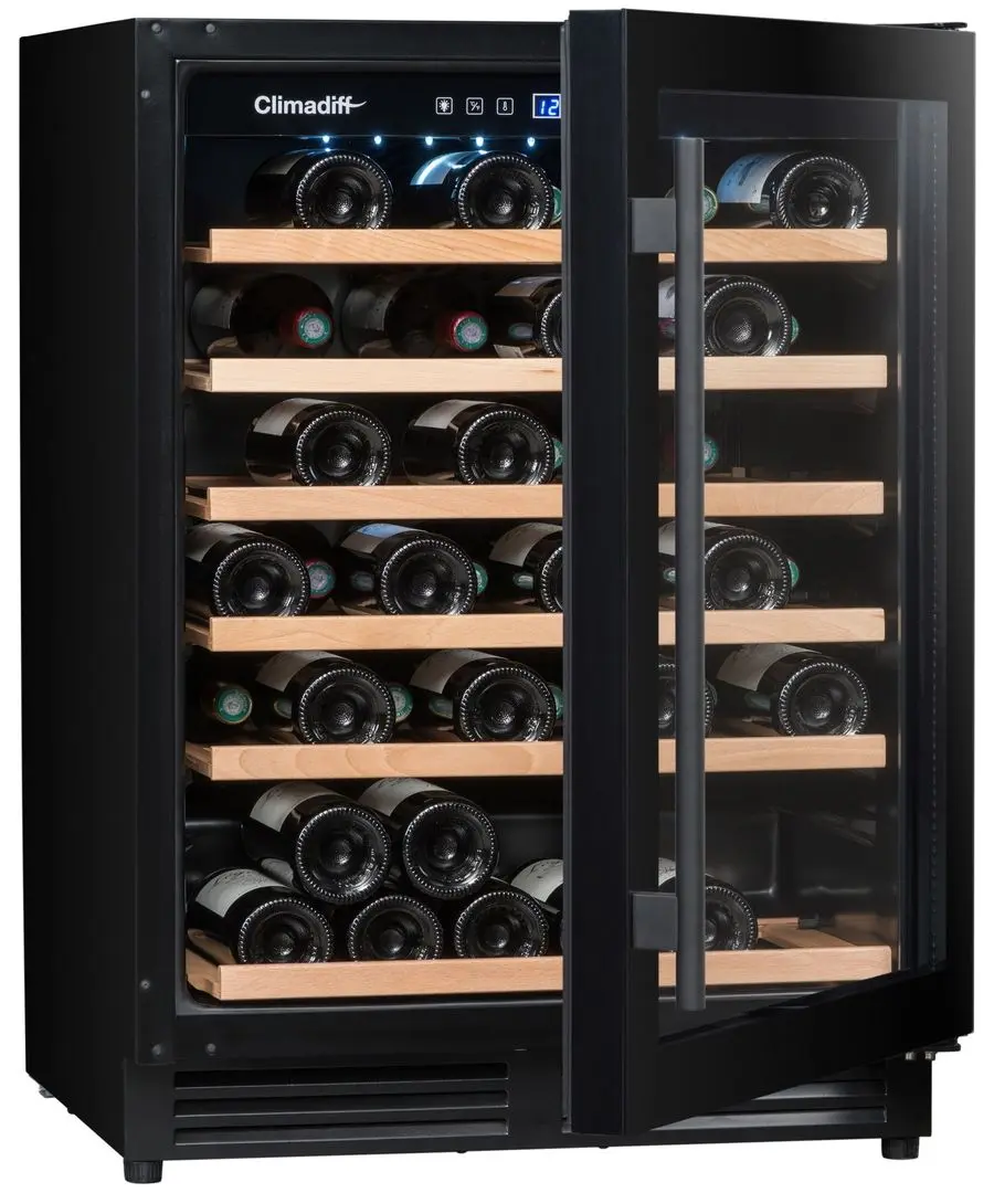 Встраиваемый винный шкаф Climadiff CBU51S2B (Black) - 8