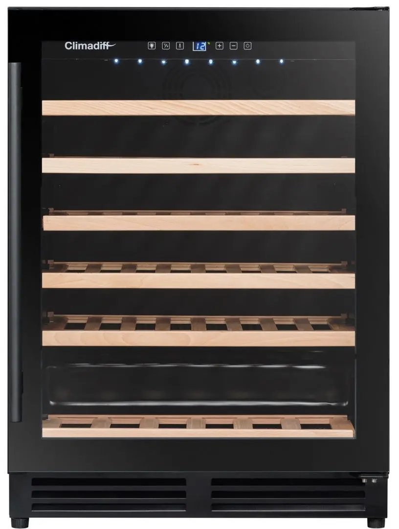 Встраиваемый винный шкаф Climadiff CBU51S2B (Black)