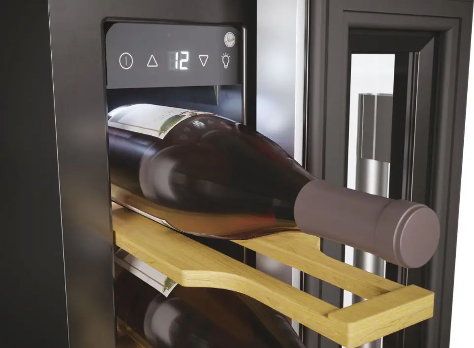 Dulap de vinuri incorporabil Hoover HWCB 15/1 (Black) - 2