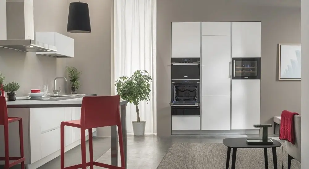 Встраиваемый винный шкаф Hoover HWCB 45 (Black) - 7