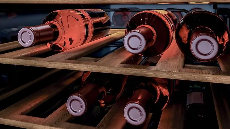 Встраиваемый винный шкаф Hoover HWCB 45 (Black) - 5