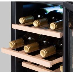 Vitrina de vinuri Klarstein Reserva 12 Uno 10035859 (Black) Thumb
