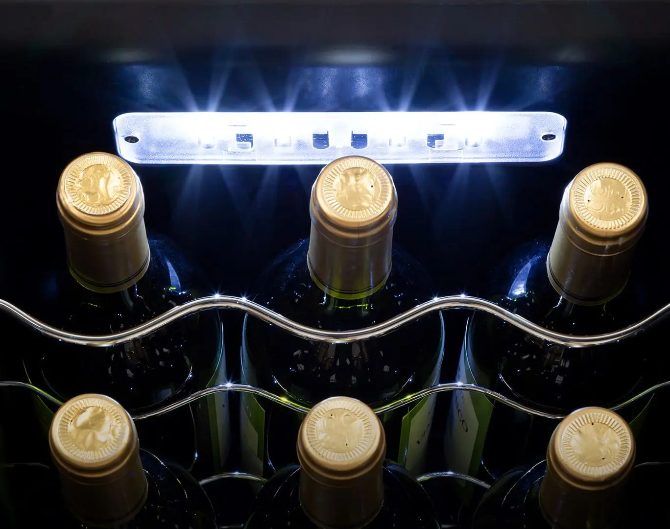 Vitrina de vinuri Klarstein Shiraz 15 Slim Uno 10035025 (Black)