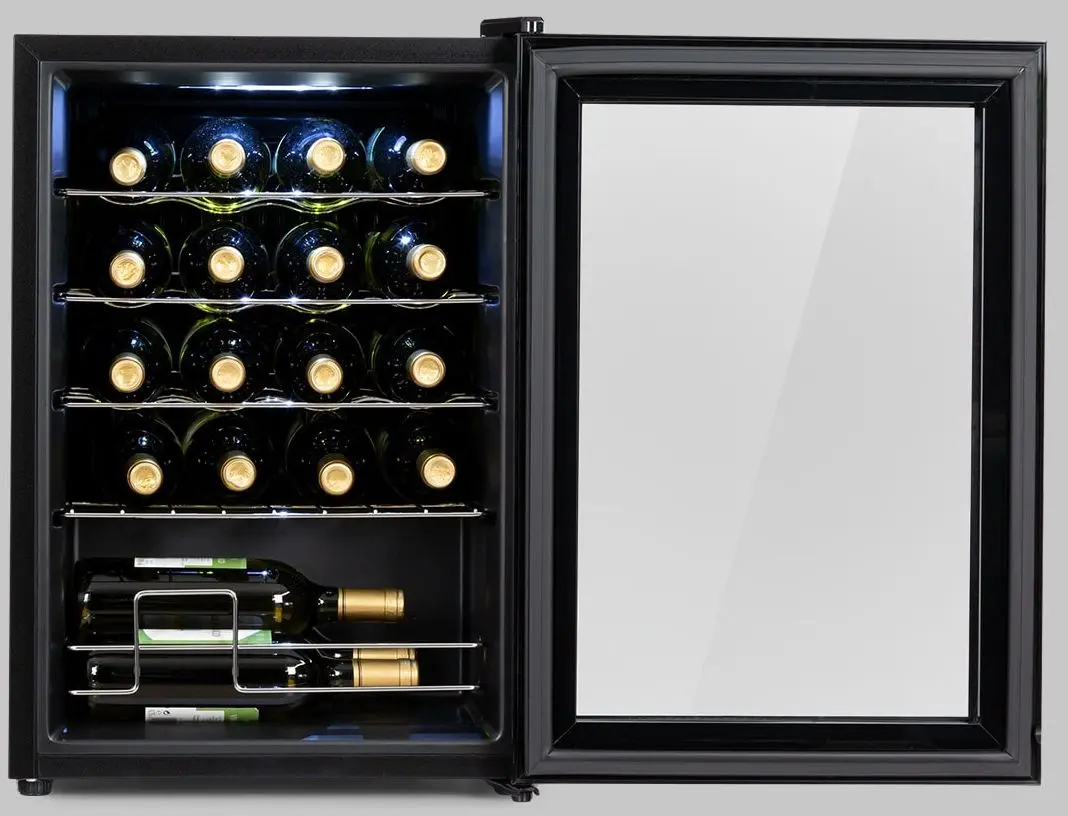 Vitrina de vinuri Klarstein Shiraz 20 Uno 10035027 (Black)