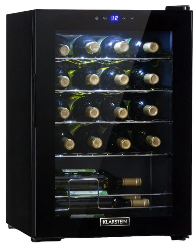 Vitrina de vinuri Klarstein Shiraz 20 Uno 10035027 (Black)