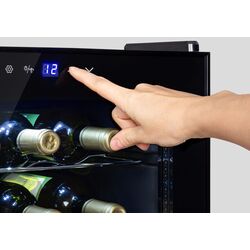 Vitrina de vinuri Klarstein Shiraz 28 Uno 10035029 (Black) Thumb