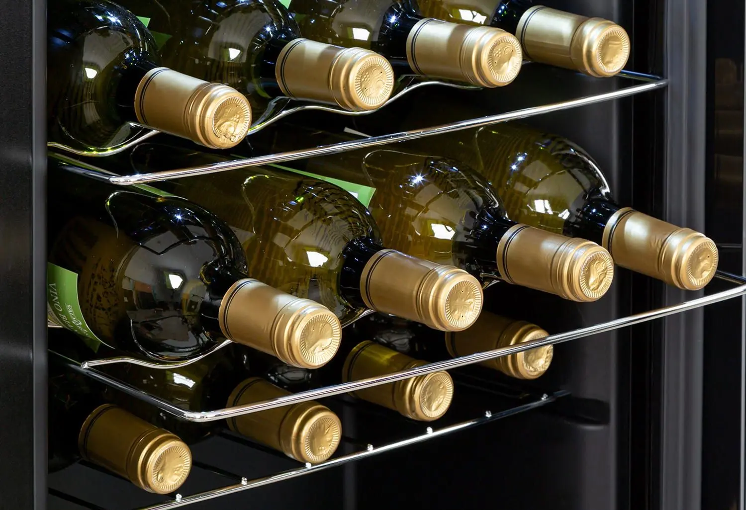 Vitrina de vinuri Klarstein Shiraz 28 Uno 10035029 (Black)