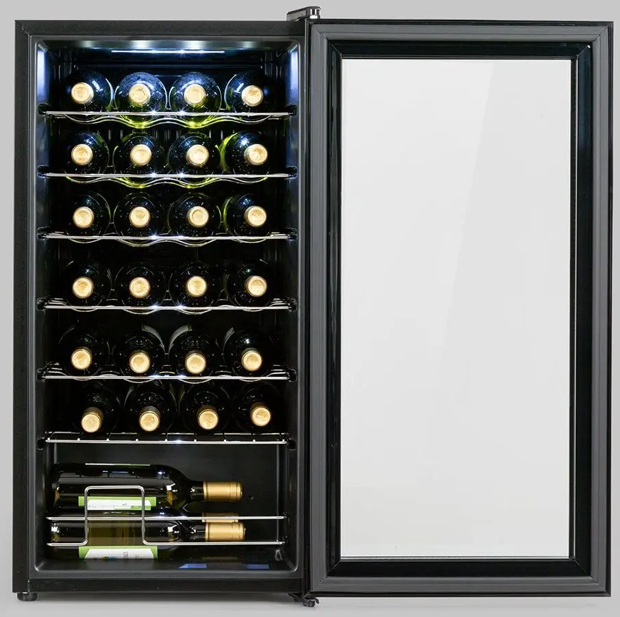 Vitrina de vinuri Klarstein Shiraz 28 Uno 10035029 (Black)