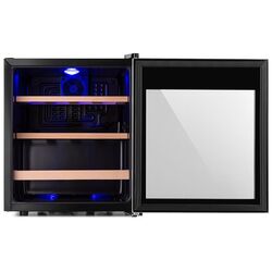 Vitrina de vinuri Klarstein Vinamour 12 Uno 10035673 (Silver) Thumb