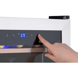 Vitrina de vinuri Klarstein Vinamour 12 Uno 10035673 (Silver) Thumb