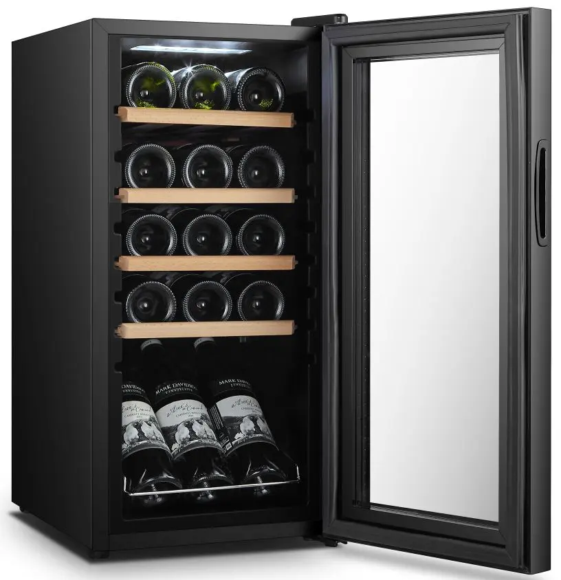 Vitrina de vinuri Samus SRV48LMC 15 (Black)