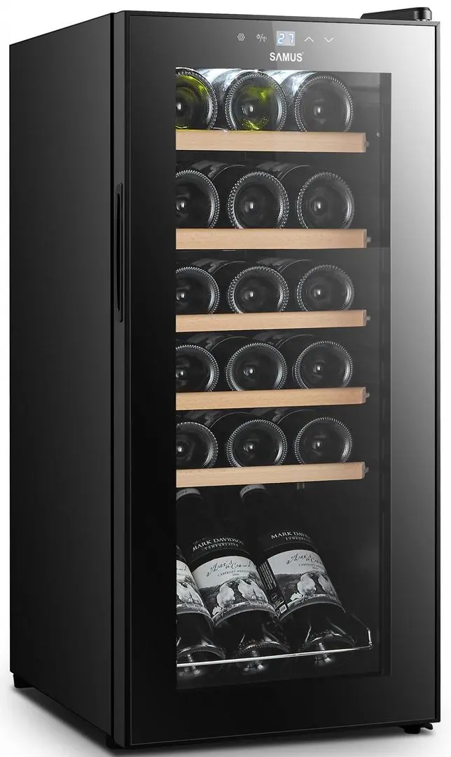 Vitrina de vinuri Samus SRV55LMC 18 (Black)