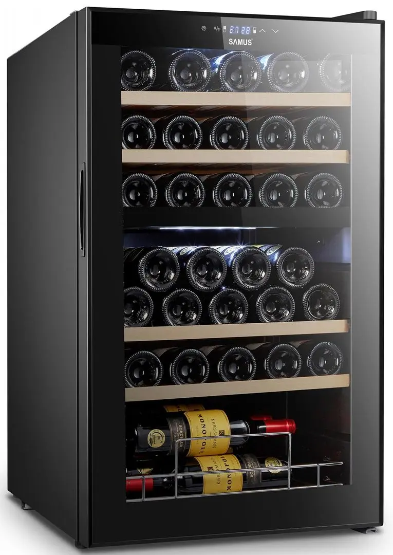 Vitrina de vinuri Samus SRV98LMCD 33 (Black)