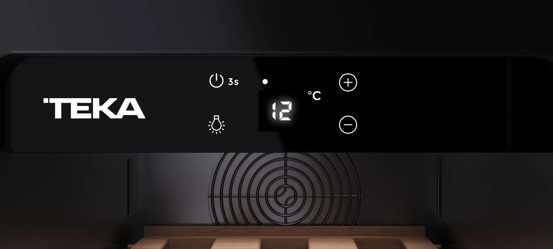 Vitrina de vinuri Teka Total RVU 10020 GBK (Black)