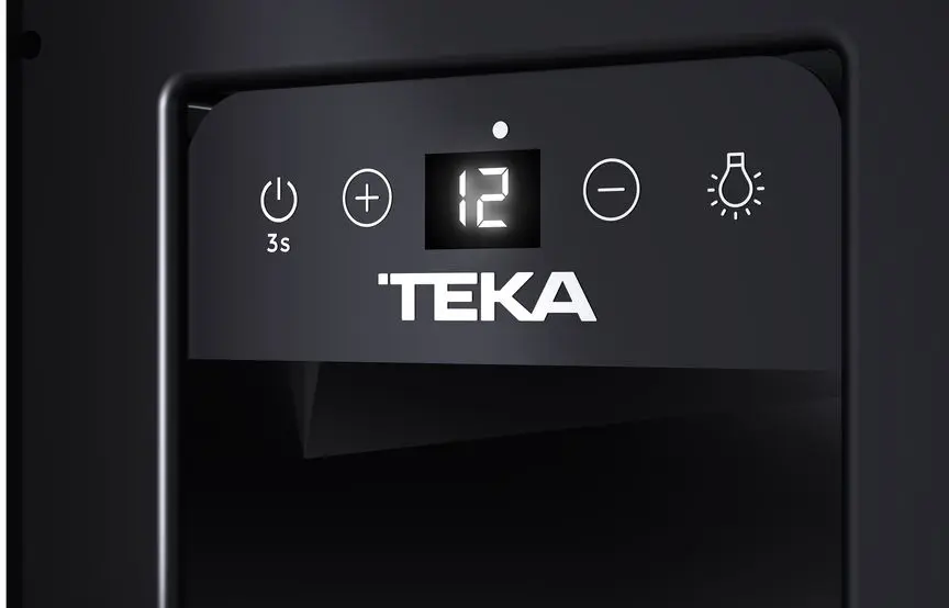 Dulap de vinuri incorporabil Teka RVU 10008 GBK (Black)