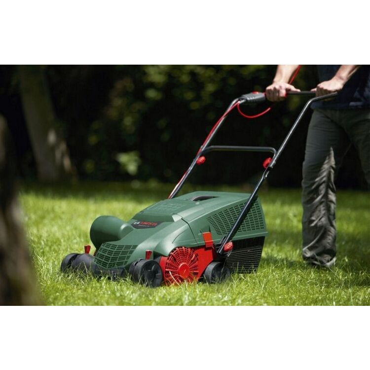 Masina de greblat gazon electrica Bosch Universal Verticut 1100 ...