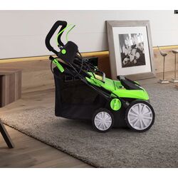 Электрический аэратор-скарификатор Costway ET1415DE-GN (Green/Black) Thumb