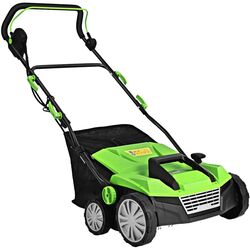 Электрический аэратор-скарификатор Costway ET1415DE-GN (Green/Black)