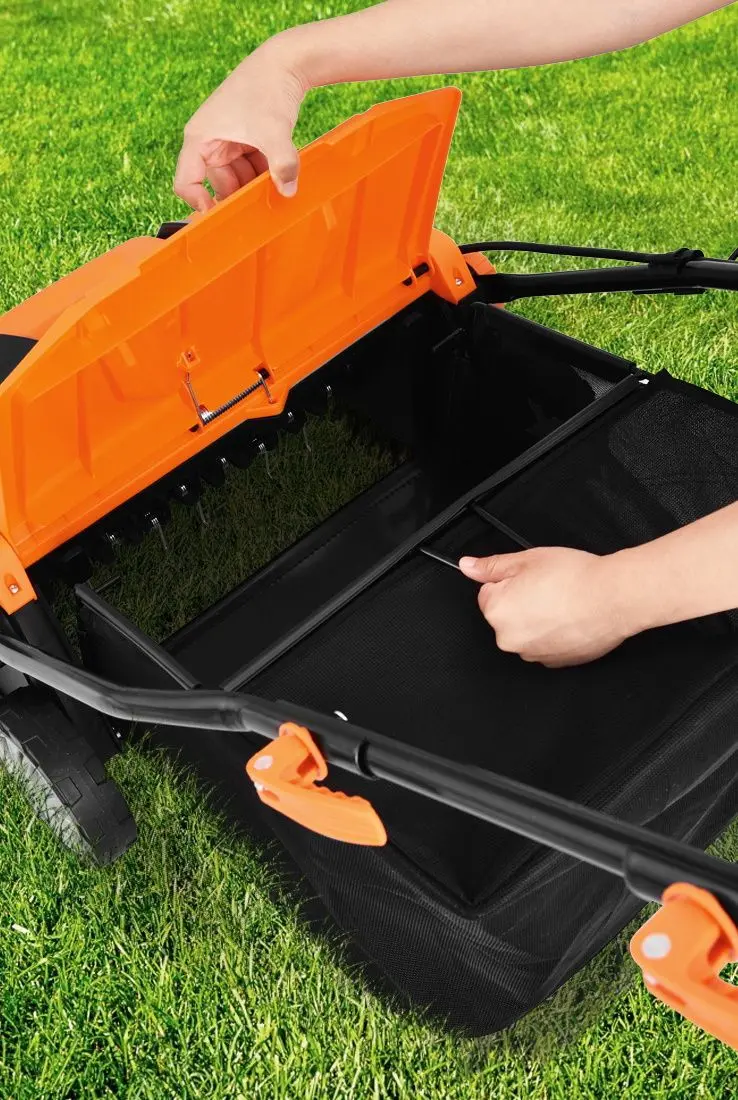 Aerator-scarificator electric Costway ET1415DE-OR (Orange/Black) - 2
