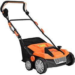 Электрический аэратор-скарификатор Costway ET1415DE-OR (Orange/Black)