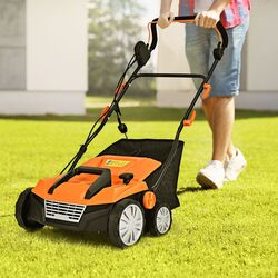 Aerator-scarificator electric Costway ET1415DE-OR (Orange/Black) Thumb