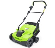 Aerator cu acumulator GreenWorks G40DT35 (Green)