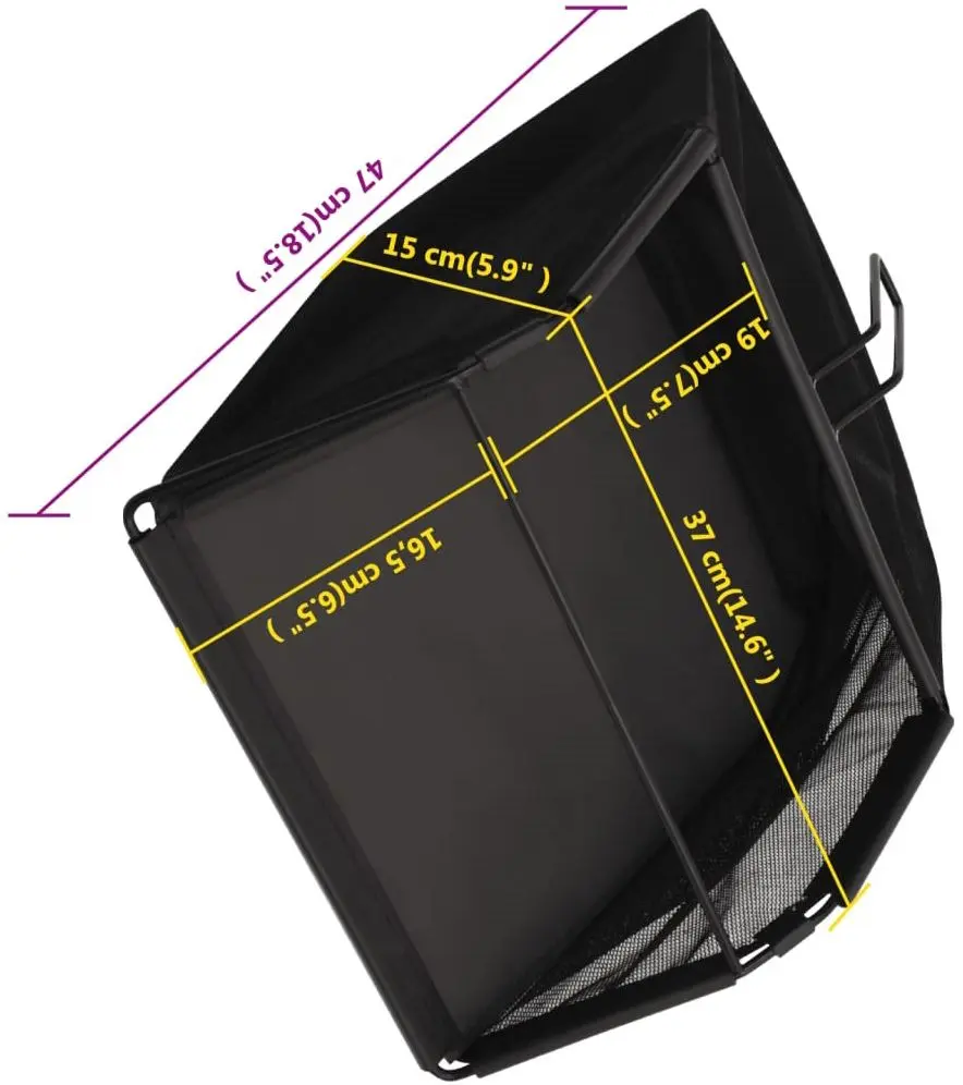 Aerator-scarificator electric VidaXL 93808 (Black/Green)