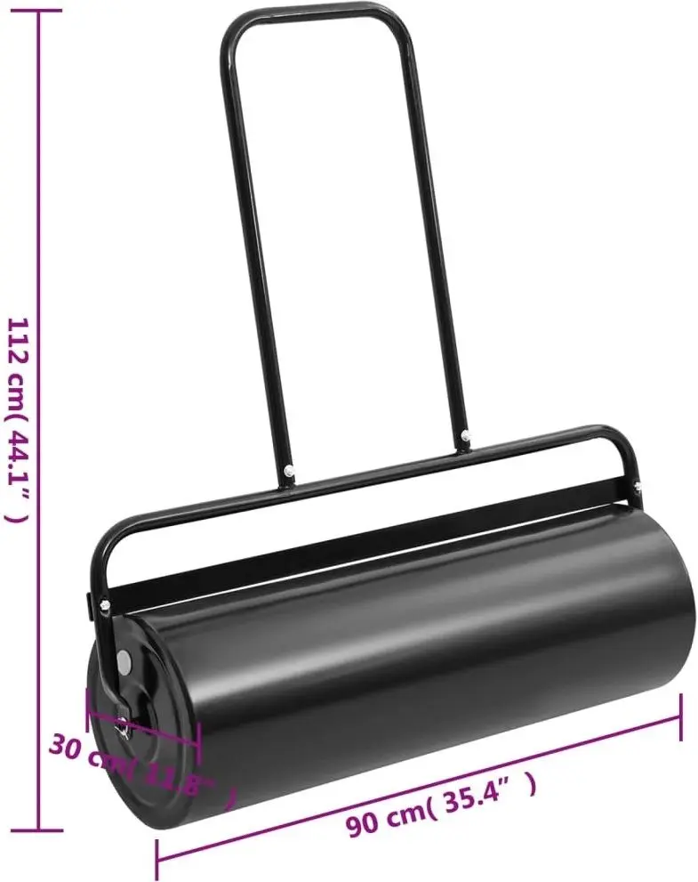 Каток для газонов VidaXL 154467 (Black)