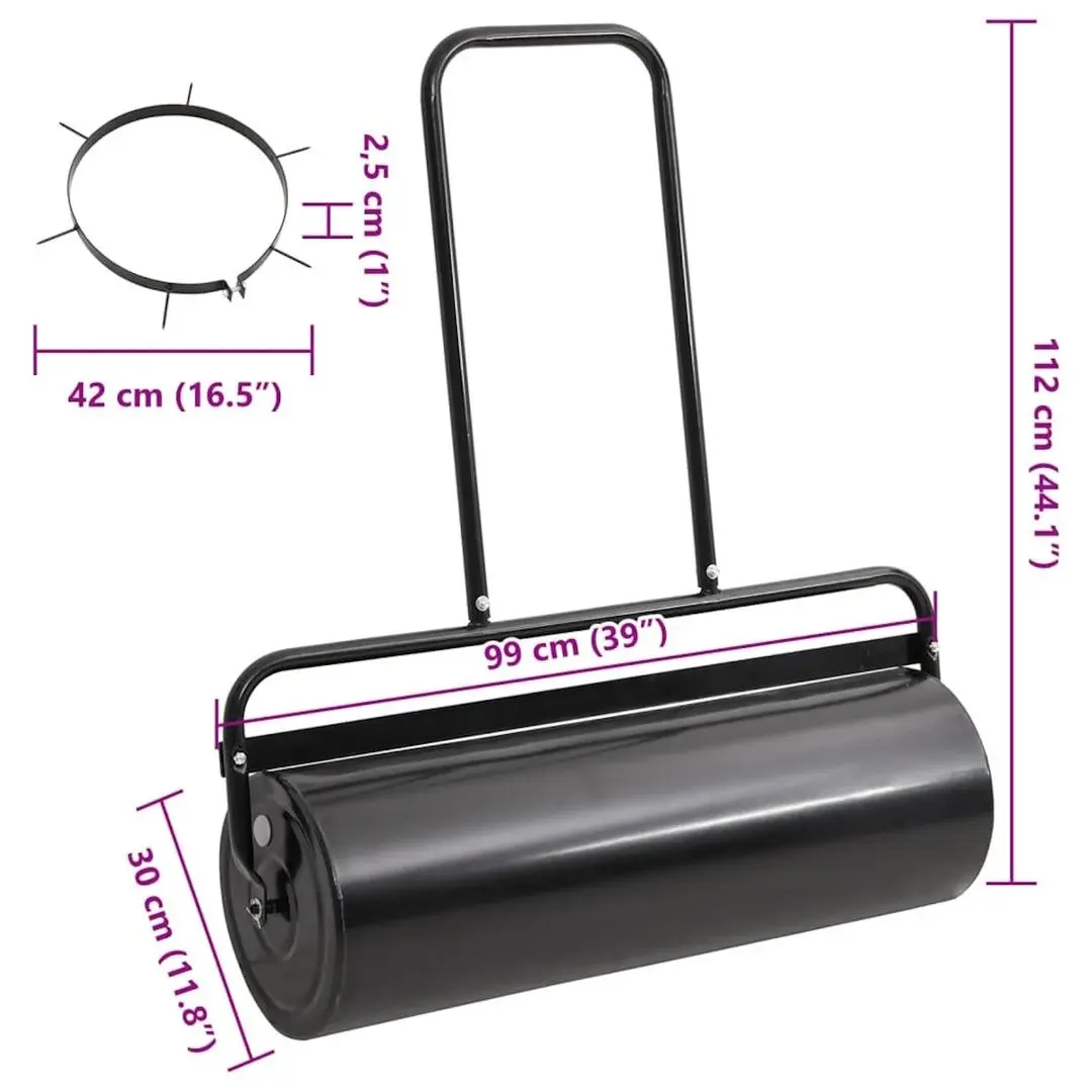 Rola de gradina VidaXL 3308006 (Black)