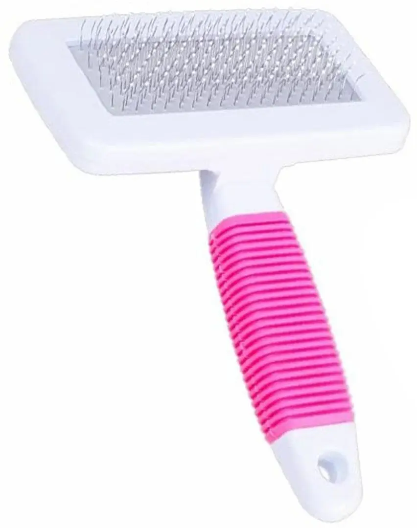 Pieptene pentru animale Aptel ZW3B (White/Pink)