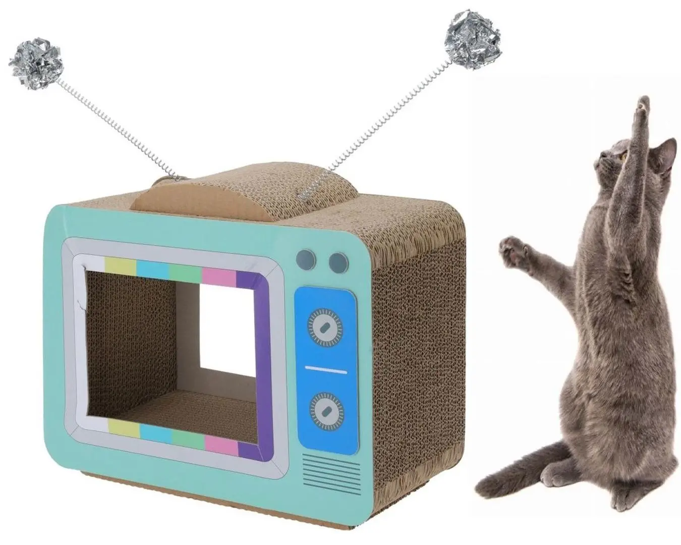 Когтеточка-лежак Cats Collection TV 337878 (Blue) - 5