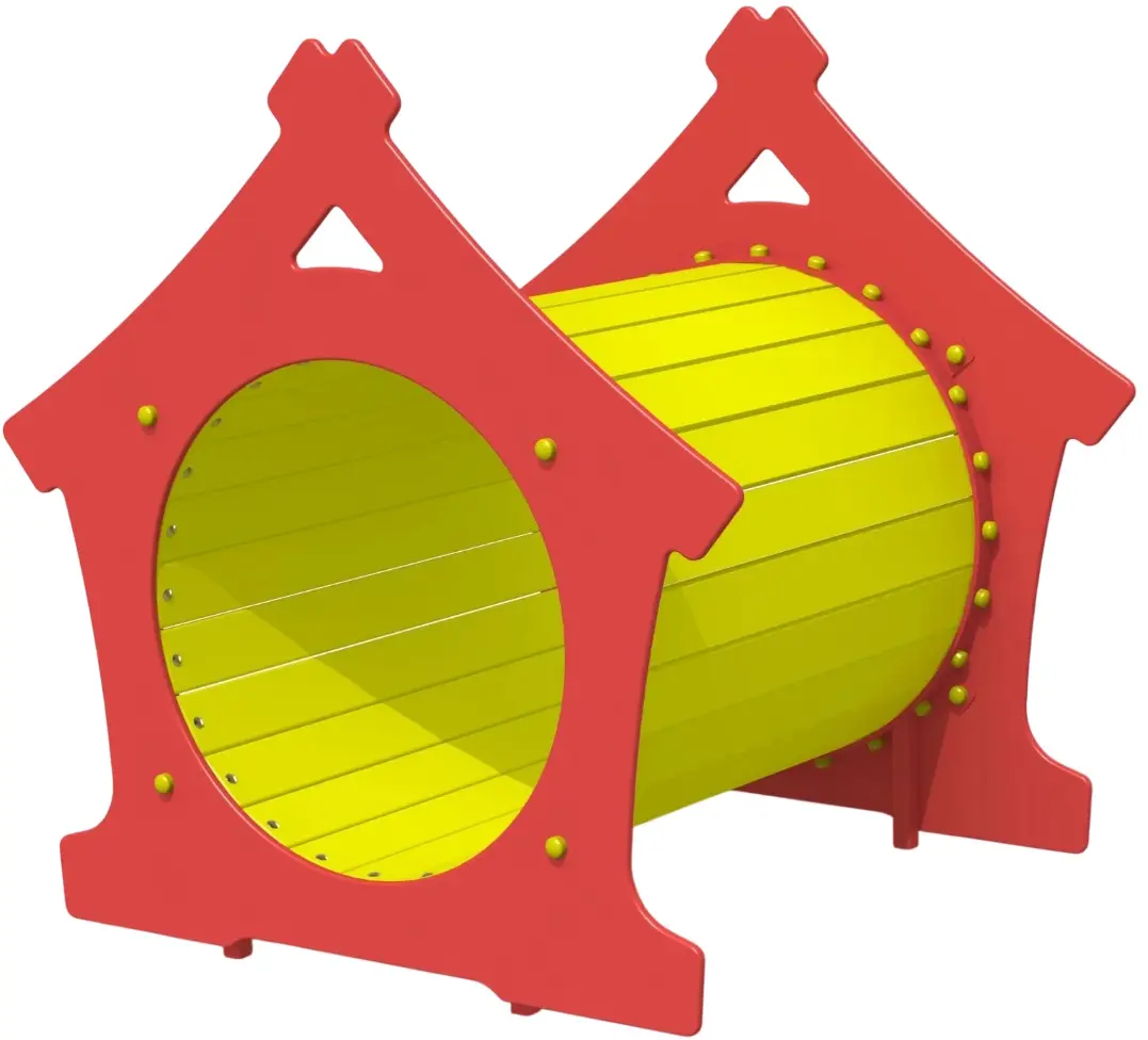 Туннель для собак Copfer PTP 060.L (Red/Yellow)