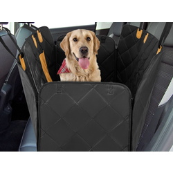 Автомобильный чехол-коврик для собак Costway PU10029DK (Black) Thumb