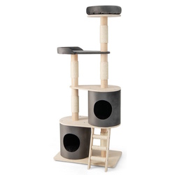 Ansamblu de joaca pentru pisici Costway PV10081GR (Grey)