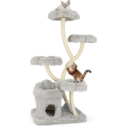 Ansamblu de joaca pentru pisici Costway PV10226GR (Grey) Thumb