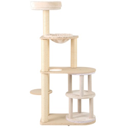 Ansamblu de joaca pentru pisici Costway PV10301NA (Natural/White)