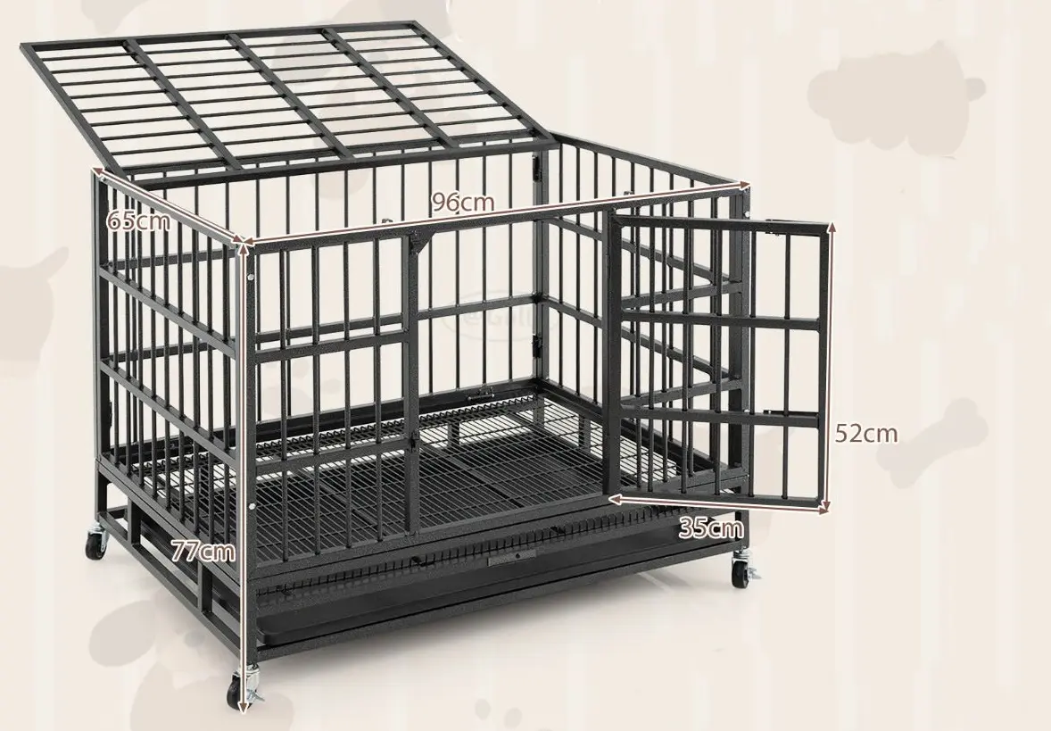 Cusca pentru caini Costway PU10039BK (Black)