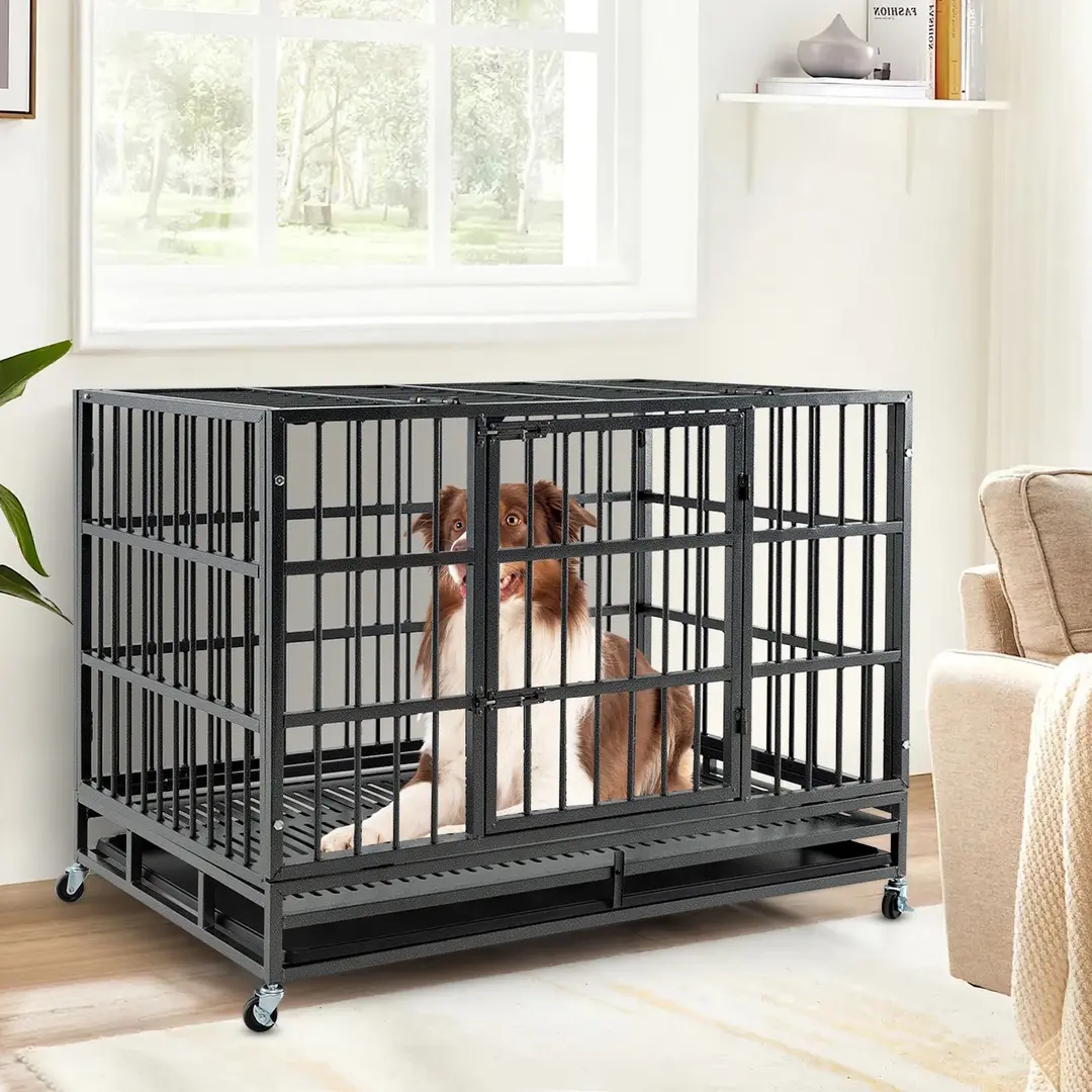 Клетка для собак Costway PU10040BK (Black)