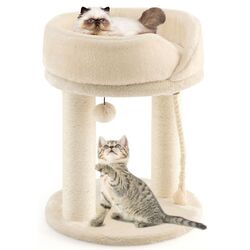 Pat cu zgarietor Costway PV10025BE (Beige) Thumb