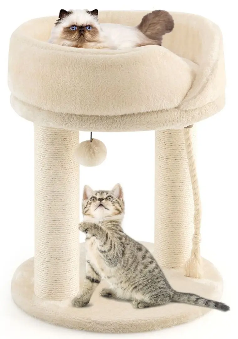 Pat cu zgarietor Costway PV10025BE (Beige)