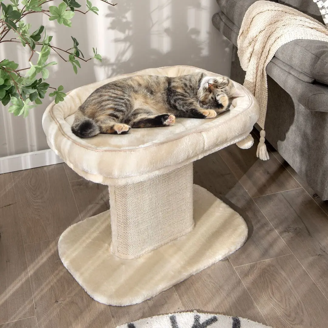 Pat cu zgarietor Costway PV10026BE (Beige)