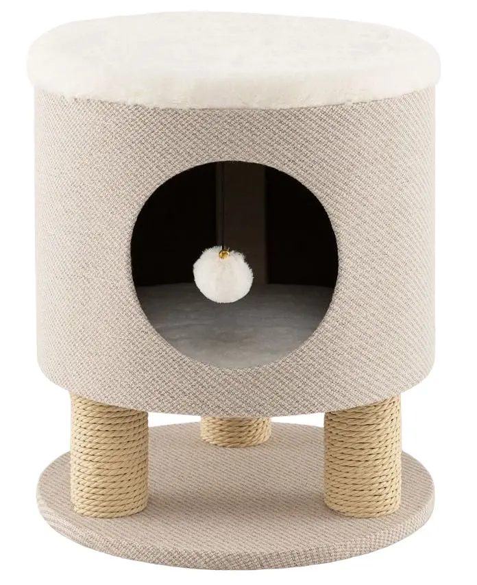 Pat cu zgarietor Costway PV10098BE (Beige)