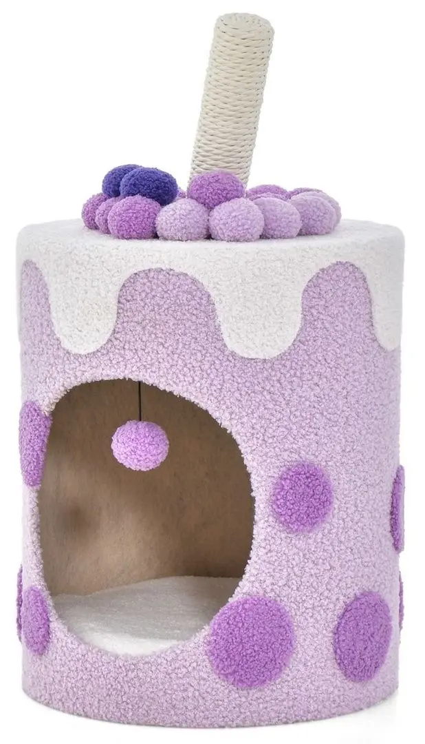 Когтеточка-лежак Costway PV10127PU (Purple)