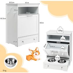 Кормушка Costway PV10010WH (White) Thumb